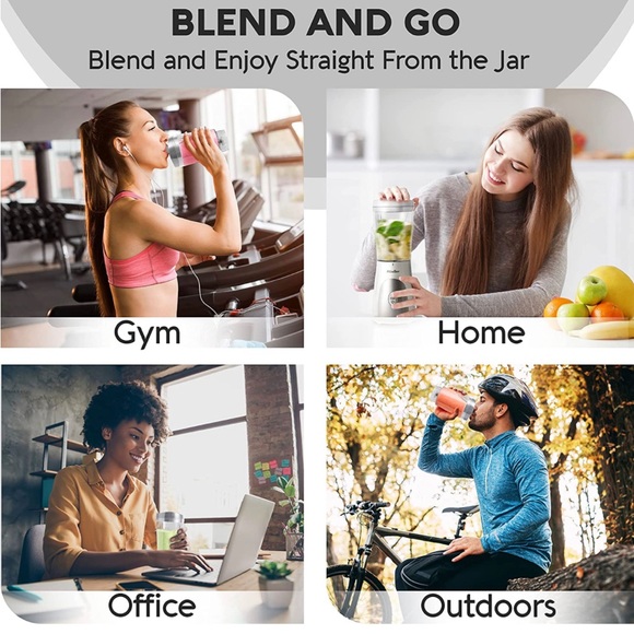 New Müeller Ultra Bullet Single Serve Personal Blender 15.2oz NWT - Picture 3 of 6